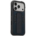 Etui Skinarma Phantom MagSafe + Grip Stand do iPhone 18 Pro / 17 Pro niebieski