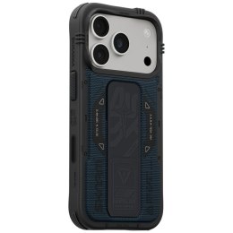 Etui Skinarma Phantom MagSafe + Grip Stand do iPhone 18 Pro / 17 Pro niebieski