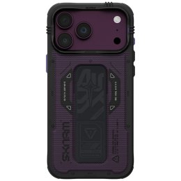 Etui Skinarma Phantom MagSafe + Grip Stand do iPhone 18 Pro Max / 17 Pro Max burgundowy