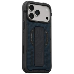 Etui Skinarma Phantom MagSafe + Grip Stand do iPhone 18 Pro Max / 17 Pro Max niebieski