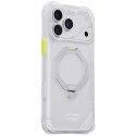 Etui Skinarma Saturn MagSafe + Rotating Kick Stand do iPhone 18 Pro Max / 17 Pro Max frost