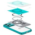 Etui Spigen C1 Ultra Hybrid Mag MagSafe do iPhone 18 Pro Max / 17 Pro Max turkusowo-szary