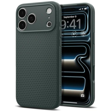 Etui Spigen Liquid Air do iPhone 18 Pro / 17 Pro zielony