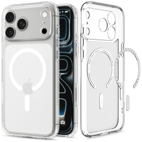 Etui Spigen Ultra Hybrid Mag MagSafe do iPhone 18 Pro / 17 Pro frost biały
