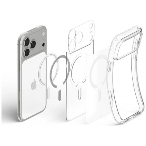 Etui Spigen Ultra Hybrid Mag MagSafe do iPhone 18 Pro / 17 Pro frost biały
