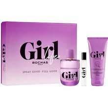 Rochas Girl Life Gift Set EDP 75ml, Mini EDP 7,5ml and Body Balm 100ml 75 ml