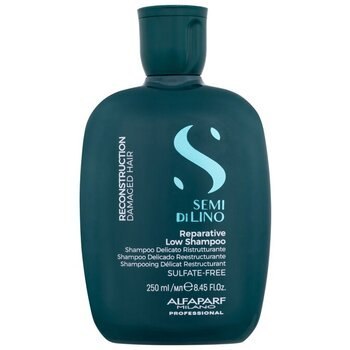 Alfaparf Milano Semi Di Lino Reparative Low Shampoo - Regenerating shampoo for damaged hair 1000 ml
