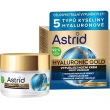 Astrid Hyaluronic Gold Cream - anti-wrinkle plumping night cream 50 ml