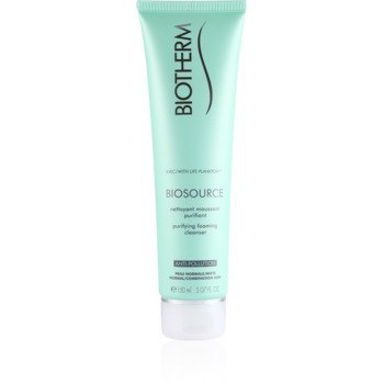 Biotherm BIOSOURCE Hydra Mineral Cleanser Toning Mousse (Normal and Combination Skin) - moisturizing mousse with minerals 150 ml