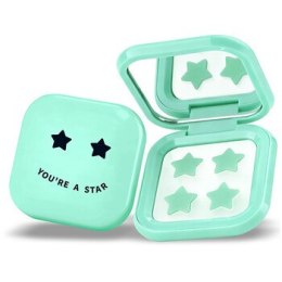 Biovène Pimple Star Patches & Mirror Case - Sada zelených náplastí ( 32 ks )
