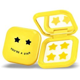Biovène Pimple Star Patches & Mirror Case - Sada žlutých náplastí ( 32 ks )