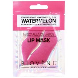 Biovène Watermelon Lip Mask - Nawilżający melounová maska na rty ( 1 ks )
