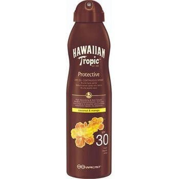 Hawaiian Tropic Protective Dry Oil Continuous Spray SPF 30 - Dry suntan oil 177 ml