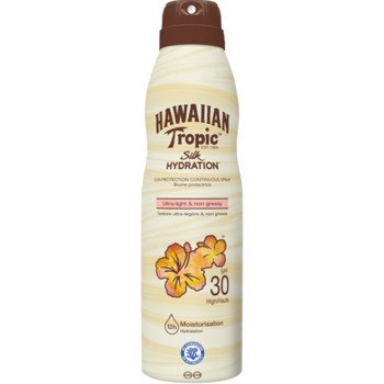 Hawaiian Tropic Silk Hydration Spray Sun Protection Continuous Spray SPF 30 177 ml