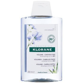 Klorane Flax Fiber Volume Shampoo - Shampoo for hair volume 400 ml
