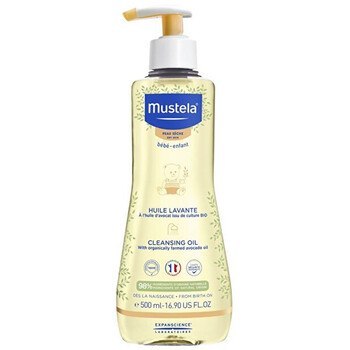 Mustela Bébé Cleansing Bath Oil - Gentle bath oil 500 ml