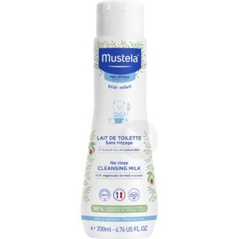 Mustela Bébé No Rinse Cleansing Milk - Body Lotion 200 ml