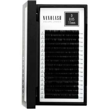 Nanolash Volume Lashes 0.05 D - Umělé řasy 10 mm