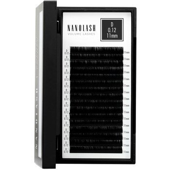 Nanolash Volume Lashes 0.12 D - Umělé řasy 9 mm