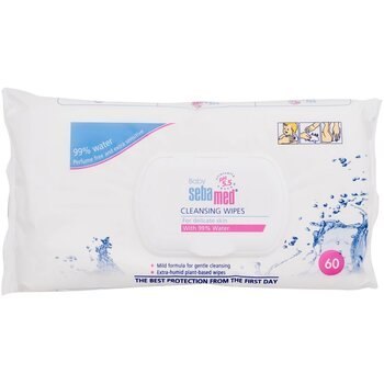 Sebamed Baby Cleansing Wipes With 99% Water 60 pcs 60.0ks