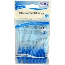 TePe Interdental Brush Normal ( 0,6 mm blue ) - interdental toothbrushes 8.0ks