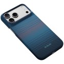 Etui PITAKA Edge Case Nights Midnight 01 MagSafe do iPhone 18 Pro Max / 17 Pro Max moonrise