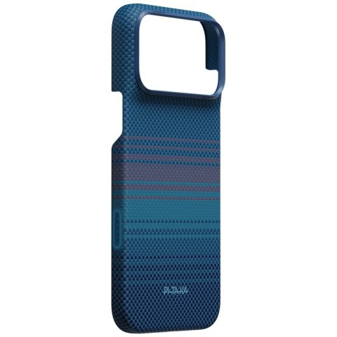 Etui PITAKA Edge Case Nights Midnight 01 MagSafe do iPhone 18 Pro Max / 17 Pro Max moonrise
