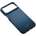 Etui PITAKA Edge Case Nights Midnight 01 MagSafe do iPhone 18 Pro Max / 17 Pro Max moonrise