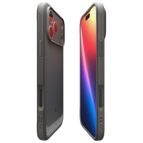 Etui Spigen Rugged Armor Mag MagSafe do iPhone 17 Pro / 18 Pro szary