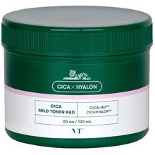 VT Cosmetics Cica Mild Toner Pad (60 pcs) 130 ml