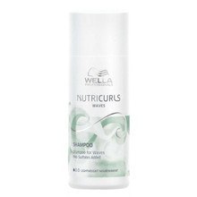 Wella Professional Nutricurls Shampoo for Waves - Moisturizing shampoo for wavy and curly hair 250 ml