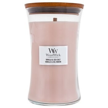 WoodWick Vanilla & Sea Salt Vase (vanilla and sea salt) - Scented candle 609.5 g