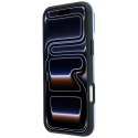 Etui BMW M Blue Perfo Metal Logo MagSafe do iPhone 18 Pro Max / 17 Pro Max niebieski