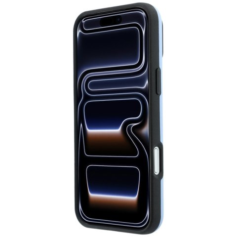 Etui BMW M Blue Perfo Metal Logo MagSafe do iPhone 18 Pro Max / 17 Pro Max niebieski