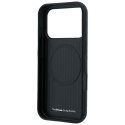 Etui BMW M Tire Track Blue Line MagSafe do iPhone 18 Pro / 17 Pro granatowy