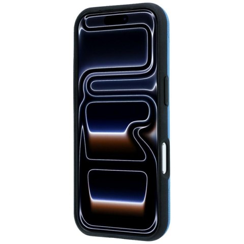 Etui BMW M Tire Track Metal Logo MagSafe do iPhone 18 Pro Max / 17 Pro Max niebieski