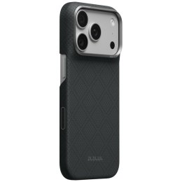 Etui PITAKA Edge Case Argyle MagSafe do iPhone 18 Pro / 17 Pro basalt black