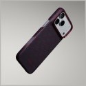 Etui PITAKA Edge Case Argyle MagSafe do iPhone 18 Pro / 17 Pro niebiesko-czerwony