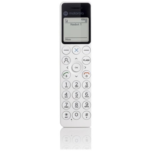 Telefon stacjonarny bezprzewodowy Motorola DOT411 biały