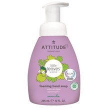 Dětské pěnivé mýdlo na ruce Little Leaves s vůní vanilky a hrušky 295 ml