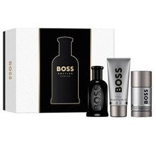 Boss Bottled Parfum Gift Set Parfum 100 ml, deostick 75 ml and shower gel 100 ml