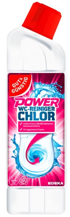 G&G Power WC-Reinger Żel do WC z Chlorem 750 ml