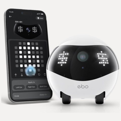 Inteligentny robot towarzyszący ENABOT EBO Air 2 różowy