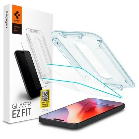 Szkło hartowane Spigen Glas.TR EZ FIT do Apple iPhone 17 Pro Max / Apple iPhone 16 Pro Max 2szt