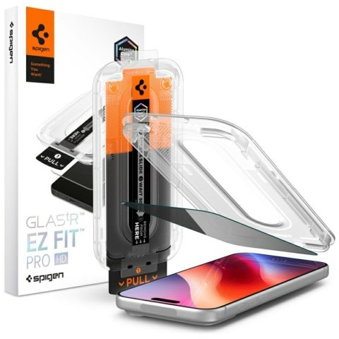Szkło prywatyzujące Spigen Glas.Tr EZ FIT Pro HD Privacy do Apple iPhone 18 Pro Max 1szt