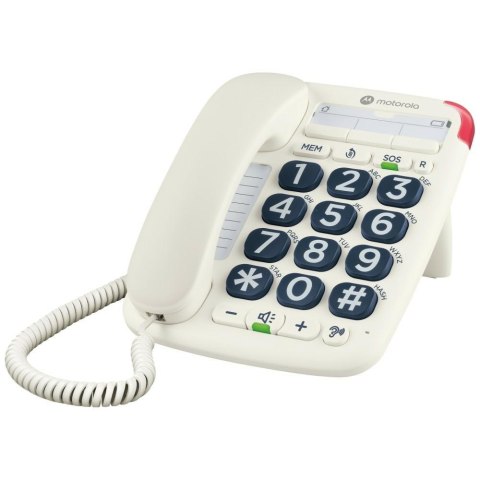 Telefon stacjonarny bezprzewodowy Motorola CT200 biały