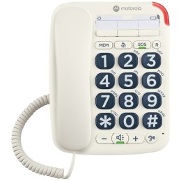 Telefon stacjonarny bezprzewodowy Motorola CT200 biały