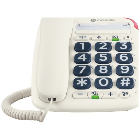 Telefon stacjonarny bezprzewodowy Motorola CT200 biały