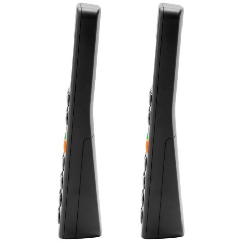 Telefon stacjonarny bezprzewodowy zestaw 2 szt. Motorola DOT202 czarny