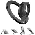 Dwustronny magnetyczny Ring Stand SODI ST04 czarny